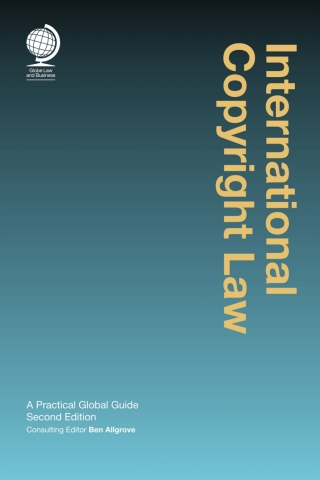Cover image: International Copyright Law 2nd edition 9781787424944
