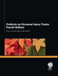 Titelbild: Coldrick on Personal Injury Trusts 4th edition 9781906355340