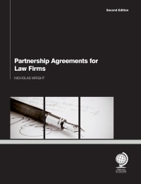 Cover image: Partnership Agreements for Law Firms 2nd edition 9781907787638
