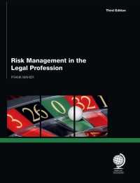 Cover image: Risk Management for Law Firms 3rd edition 9781906355418