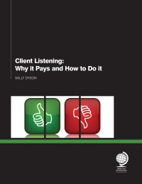 Cover image: Client Listening 1st edition 9781908640987