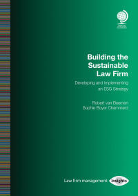Cover image: Building the Sustainable Law Firm 1st edition 9781787428072