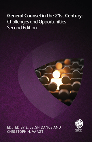Cover image: General Counsel in the 21st Century 2nd edition 9781787428638