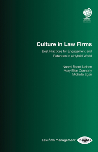 Cover image: Culture in Law Firms 1st edition 9781787429284