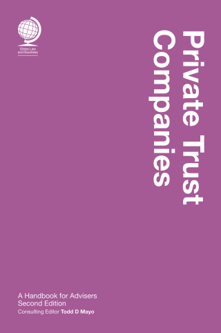 Cover image: Private Trust Companies 2nd edition 9781787429611