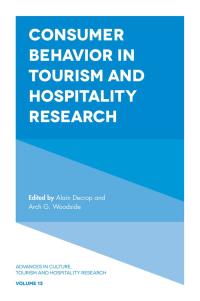 Imagen de portada: Consumer Behavior in Tourism and Hospitality Research 9781787146914