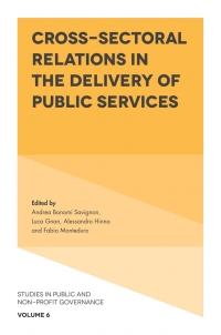 Titelbild: Cross-Sectoral Relations in the Delivery of Public Services 9781787431720