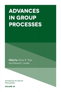 Omslagafbeelding: Advances in Group Processes 9781787431935