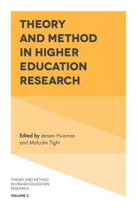 Immagine di copertina: Theory and Method in Higher Education Research 9781787432239