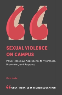 Cover image: Sexual Violence on Campus 9781787432291