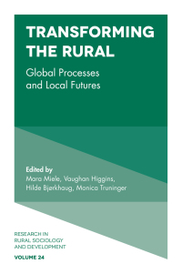 Cover image: Transforming the Rural 9781787148246