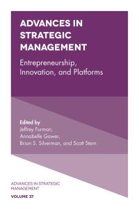 表紙画像: Entrepreneurship, Innovation, and Platforms 9781787430808
