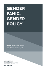 Cover image: Gender Panic, Gender Policy 9781787432031