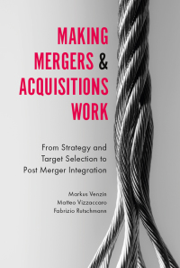 Titelbild: Making Mergers and Acquisitions Work 9781787433502