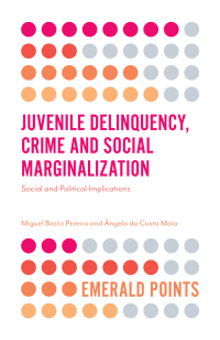 Imagen de portada: Juvenile Delinquency, Crime and Social Marginalization 9781787436121