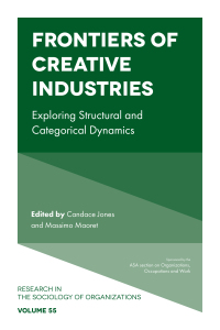 Cover image: Frontiers of Creative Industries 9781787437746