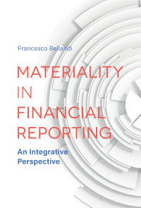 Cover image: Materiality in Financial Reporting 9781787437371