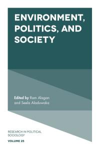 Imagen de portada: Environment, Politics and Society 9781787147768