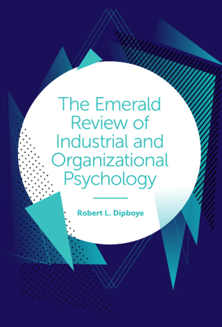 Imagen de portada: The Emerald Review of Industrial and Organizational Psychology 9781787437869
