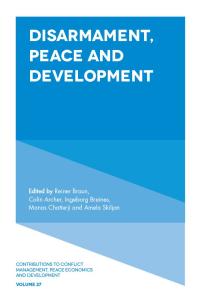Titelbild: Disarmament, Peace and Development 9781787438552