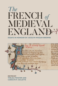 Cover image: The French of Medieval England 1st edition 9781843844594