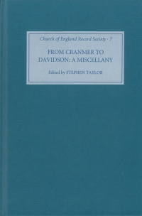 Cover image: From Cranmer to Davidson 1st edition 9780851157429