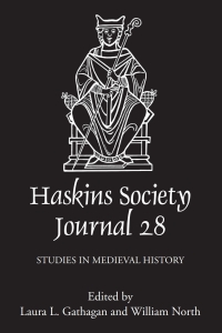 Imagen de portada: The Haskins Society Journal 28 1st edition 9781783272488