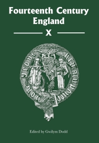 Cover image: Fourteenth Century England X 1st edition 9781783272792