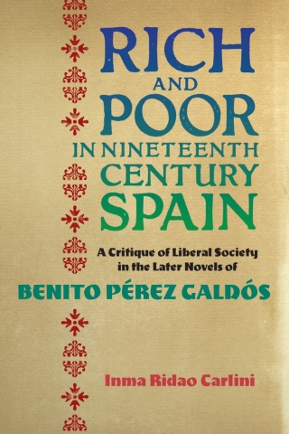 Cover image: Rich and Poor in Nineteenth-Century Spain 1st edition 9781855663305