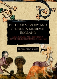Imagen de portada: Popular Memory and Gender in Medieval England 1st edition 9781783273522