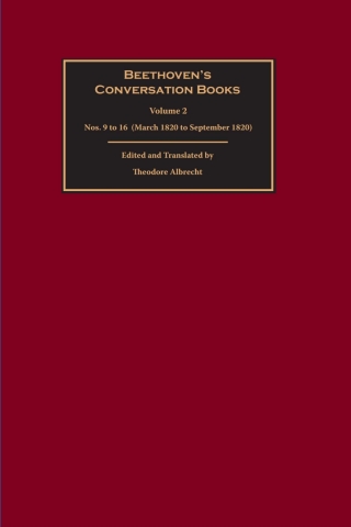 Imagen de portada: Beethoven's Conversation Books Volume 2 1st edition 9781783271511