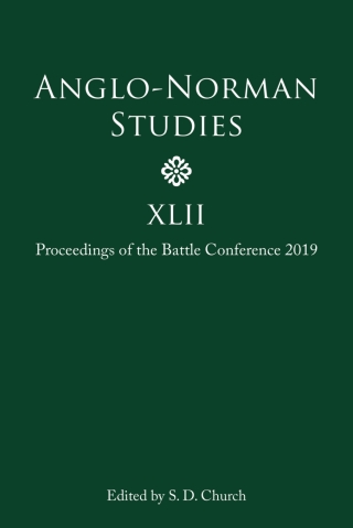 Imagen de portada: Anglo-Norman Studies XLII 1st edition 9781783275328