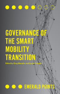 Cover image: Governance of the Smart Mobility Transition 9781787543201