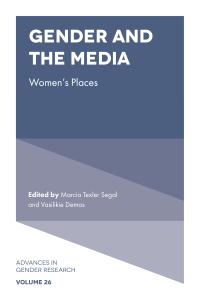 Cover image: Gender and the Media 9781787543300