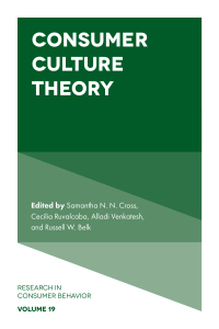 Cover image: Consumer Culture Theory 9781787439078
