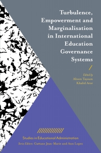 Omslagafbeelding: Turbulence, Empowerment and Marginalisation in International Education Governance Systems 9781787546769