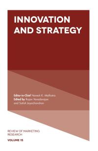 Cover image: Innovation and Strategy 9781787548299