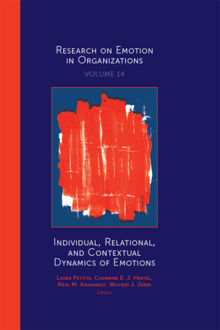 Cover image: Individual, Relational, and Contextual Dynamics of Emotions 9781787548459