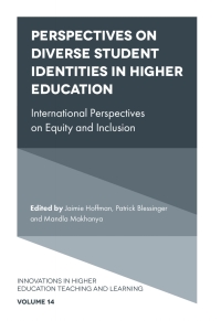 Imagen de portada: Perspectives on Diverse Student Identities in Higher Education 9781787560536