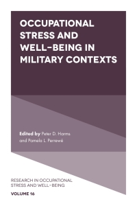Titelbild: Occupational Stress and Well-Being in Military Contexts 9781787561847