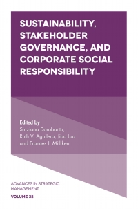 Cover image: Sustainability, Stakeholder Governance, and Corporate Social Responsibility 9781787563162