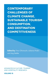 Imagen de portada: Contemporary Challenges of Climate Change, Sustainable Tourism Consumption, and Destination Competitiveness 9781787563445