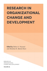 Cover image: Research in Organizational Change and Development 9781787563520