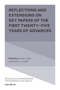 Cover image: Reflections and Extensions on Key Papers of the First Twenty-Five Years of Advances 9781787564367
