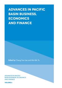 Imagen de portada: Advances in Pacific Basin Business, Economics and Finance 9781787564466
