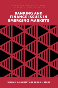 Imagen de portada: Banking and Finance Issues in Emerging Markets 9781787564541