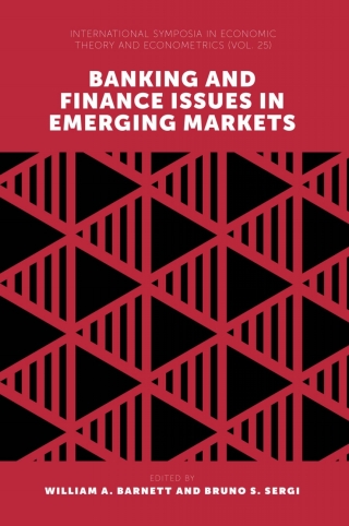 Cover image: Banking and Finance Issues in Emerging Markets 9781787564541