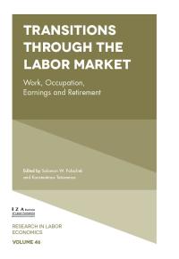 Imagen de portada: Transitions through the Labor Market 9781787564626