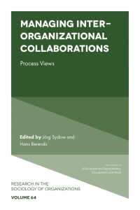 Cover image: Managing Inter-Organizational Collaborations 9781787565920