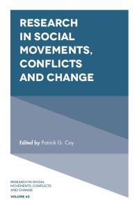 صورة الغلاف: Research in Social Movements, Conflicts and Change 9781787568969
